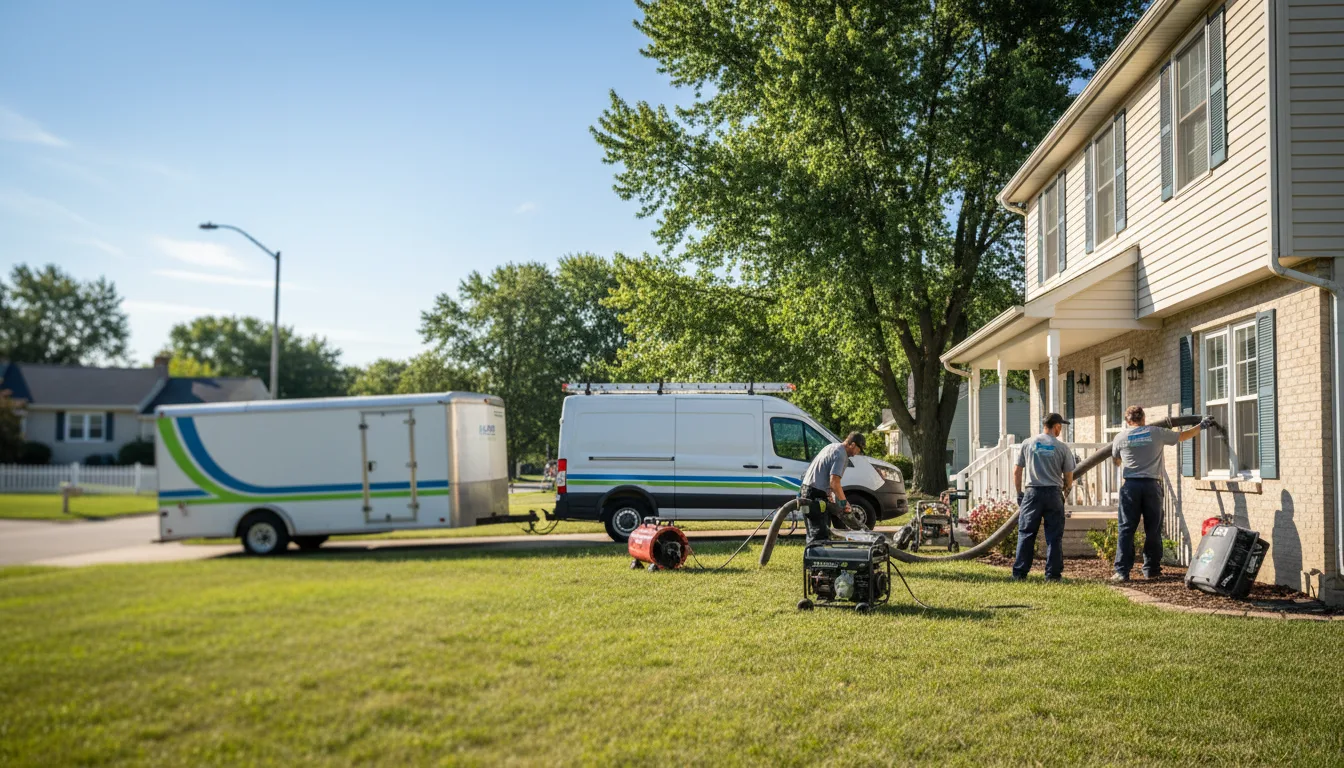 Flooded Basement Restoration And Cleanup With Repair in South Solon, OH near me